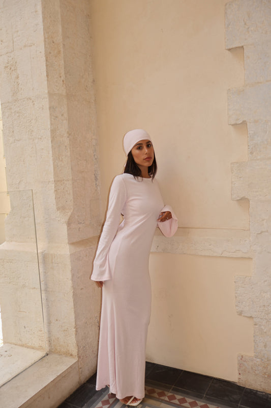 שמלת שילה - ורוד