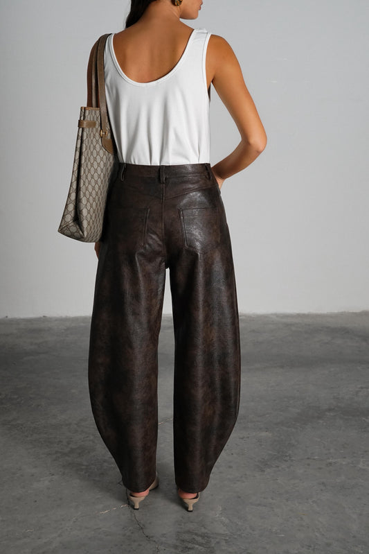 מכנסי עור ג׳רי לא