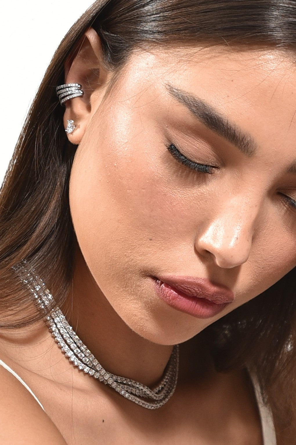 שרשרת טניס מחודדת